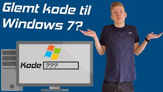 Glemt kode til Windows 7 PC [upl. by Laurance118]