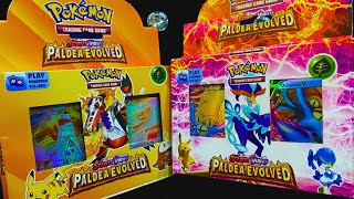 UNBOXING SMALL BUT FIREABLE POKEMON BOXS  SCARLET amp VIOLATE FIREABLE BOXE  PALDEA EVOLVED BOX [upl. by Adieno]