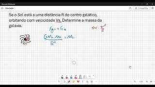 COMO ESTIMAR A MASSA DA GALÁXIA [upl. by Orvan]