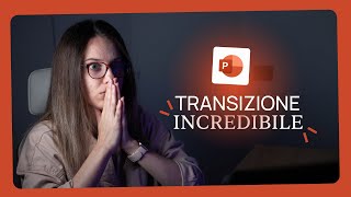 La TRANSIZIONE più incredibile di POWERPOINT [upl. by Azriel]