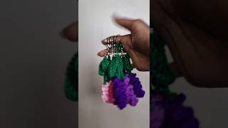 Crochet lavender keychainsbag charms crochet keychains crochetbagcharm [upl. by Teeter]