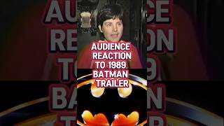 Batman 1989 trailer audience reaction batman michaelkeaton [upl. by Thomas]