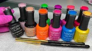 My Favorite Gel Nail Product from Madam Glam this Year [upl. by Adamina]