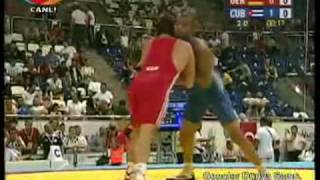 WM Junioren 09 GR 96kg Coskun Efe GER  YASMANI Lugo Cabrero CUB Finale 12 [upl. by Earaj501]