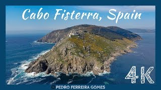 Spain 4K  Cabo Fisterra [upl. by Annaliese]