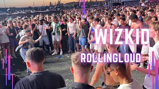 Wizkids Electrifying Performance at Rollingloud Germany  Unforgettable Live Show [upl. by Trillbee]