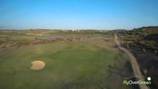 Morgado Golf amp Country Club  drone aerial video  Alamos Golf Course  Hole18 [upl. by Pelpel]