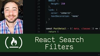 React Search Filters P5D90  Live Coding with Jesse [upl. by Emerald130]