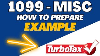 How To Prepare Form 1099 MISC Using Turbo Tax [upl. by Carmencita]