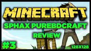 Minecraft  Sphax PureBDCraft 128x128 Texture Pack  Resource Pack 181710 Review Download 3 [upl. by Alikam]