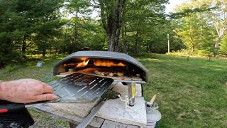 Pepperoni Pizza baking in Ooni Koda 16 Pizza Oven [upl. by Phelgon12]