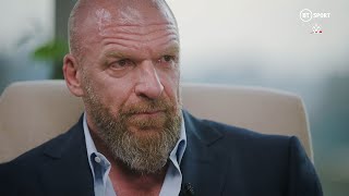 quotI Was Afraid Of Dyingquot Visibly Emotional Triple H Reflects On Health Scare amp InRing Retirement [upl. by Acnoib604]