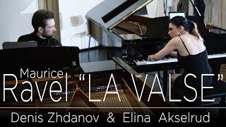 MAURICE RAVEL quotLA VALSEquot our 12th Anniversary – Elina Akselrud amp Denis Zhdanov DenZhdanovPianist [upl. by Eanehs]