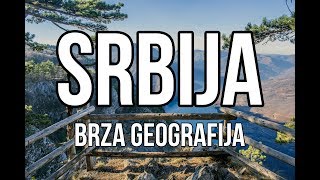 SRBIJA  Brza Geografija  SVE O SRBIJI [upl. by Aken]