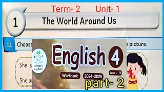 The World Around Us CLASS4 UNIT1 PART2 ENGLISH WORKBOOK ANSWERS [upl. by Alacim36]