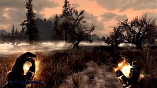 Skyrim Mod  Immersive HUD WIP [upl. by Silin161]