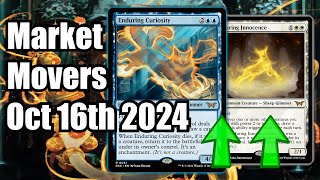 MTG Market Movers  Oct 16th 2024  Enchantment Creatures Rising Enduring Curiosity [upl. by Aurie915]