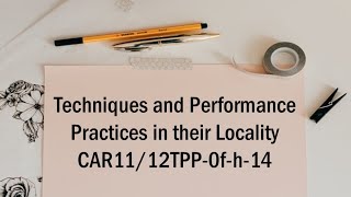 CPAR  Techniques and Performance Practices in Art [upl. by Him]