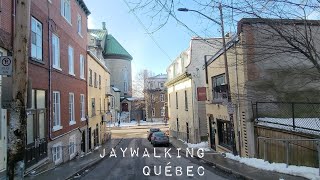 Walking Tour  Québec streets  Dufferin Terrace  Plains of Abraham [upl. by Portuna]