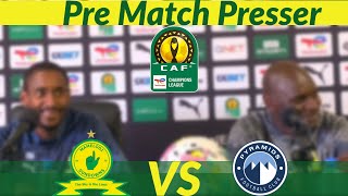 Mamelodi Sundowns vs Pyramids FC  Coach Rhulani Mokwena amp Denis Onyango  Pre Match presser [upl. by Cello314]