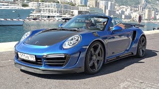 TopCar Porsche 9912 Turbo S Stinger GTR LOUD Exhaust Sounds  Start Up Revs amp Accelerations [upl. by Nwahsir]