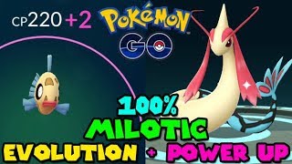 Evolving PERFECT 100IV FEEBAS TO MILOTIC IN POKEMON GO  POKEMON GO MAX CP MILOTIC POWER UP [upl. by Elsy]