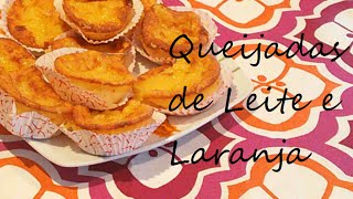 Queijadas de Leite cLaranja  Receita Simples [upl. by Attenaej67]