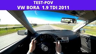 VOLKSWAGEN BORA 19 TDI 2011 TESTPOV MANEJALO VOS [upl. by Greenwood]