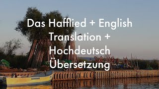 Das Hafflied  English Translation  Hochdeutsch Übersetzung [upl. by Teodorico]