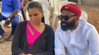 GABRIEL AFOLAYAN AT KUNLE AFOLAYAN LATE MOM’S BURIAL [upl. by Rogerg]