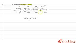 Which of the following structure is Larabinose [upl. by Arihs]