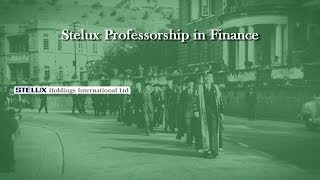 Stelux Professorship in Finance  Professor Lin Chen The University of Hong Kong [upl. by Assirrec]