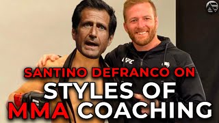 Santino DeFranco On MMA Coaching Styles and How He Coaches UFC Fighters EP383 [upl. by Nagel]