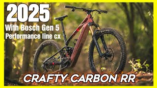 Mondraker Crafty Carbon 2025  Electric mountain bike with New motor and new formula [upl. by Arrec]