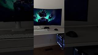 Clean and simple desksetup gamingsetup [upl. by Aelyak]