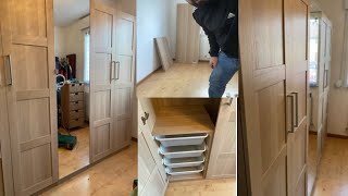 Montage PAX armoire penderie IKEA [upl. by Hersch]