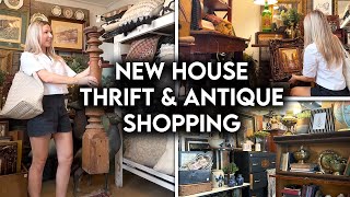 NEW HOUSE THRIFT amp ANTIQUE SHOP WITH ME  INTERIOR DESIGN [upl. by Anniala]