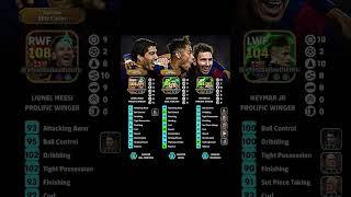 eFootball Mobile 2025 Racikan Epic Lionel MessiNeymar Jr amp Luis Suarez efootball pesmobile [upl. by Utham497]