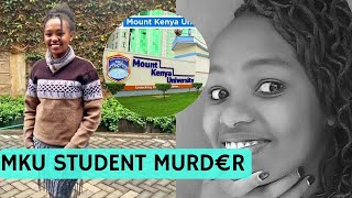 PAINFUL🥹 Last Moments of MKU Pregnant Student Murd€red at 19 Years Faith Musembi [upl. by Carny776]