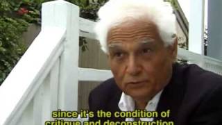 Jacques Derrida  On being [upl. by Bibeau]