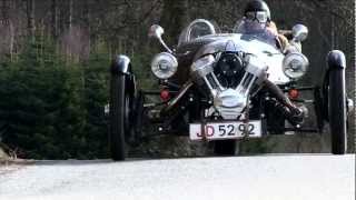 Morgan Three Wheeler  One minute of pure sound [upl. by Enilec]