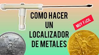 como hacer una pistola de radiestesia o localizador de metales [upl. by Atsylak]