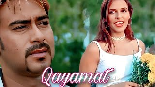 Woh Ladki Bahut Yaad  Full HD Video  Kumar Sanu  ❤Qayamat Alka Yagnik  Ajay Neha  Hindi Song [upl. by Ahsoik]