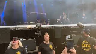 Randy Blythe Lamb of God singing Fight Fire With Fire from Metallica Dynamo Metalfest 210822 [upl. by Gretel]