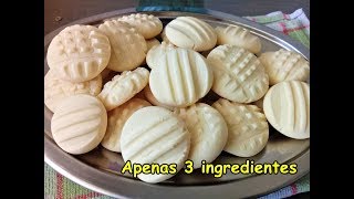 SEQUILHO COM 3 INGREDIENTES APENAS [upl. by Ramhaj]