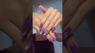 I’m a simple girl I see pretty long shiny nails I’m happy gelx [upl. by Nitsrek]