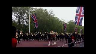 Trooping Colour Parade  Diamond Jubilee  London 2012 [upl. by Callas]