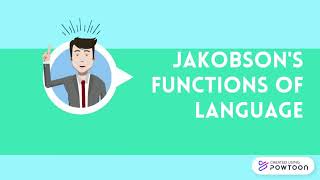 Linguistic 101 Jakobsons functions of language [upl. by Enomad]