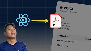 How to generate a PDF from a React component [upl. by Aicenev]