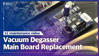 HPLC maintenance Vacuum Degasser Main Board Replacement  YL9100plus HPLC [upl. by Atirat]